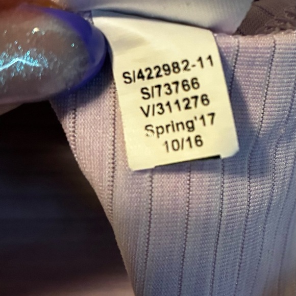 Athleta Sheer Racer Back Athletic Tank Top Size M Work out Dance Movement - Picture 9 of 9